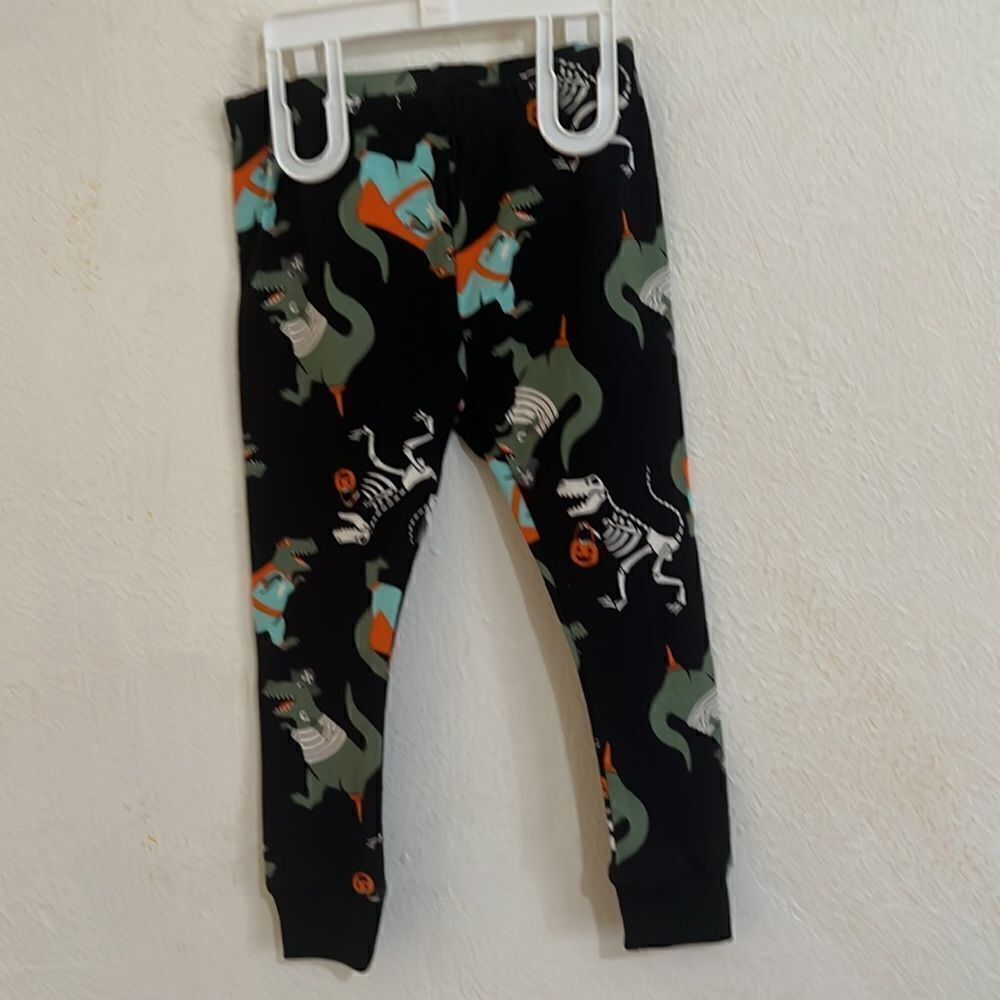 Carter’s Infant/Baby 100% Cotton  4 Piece Halloween Dinosaur Print PJ’s  18m - Picture 3 of 7